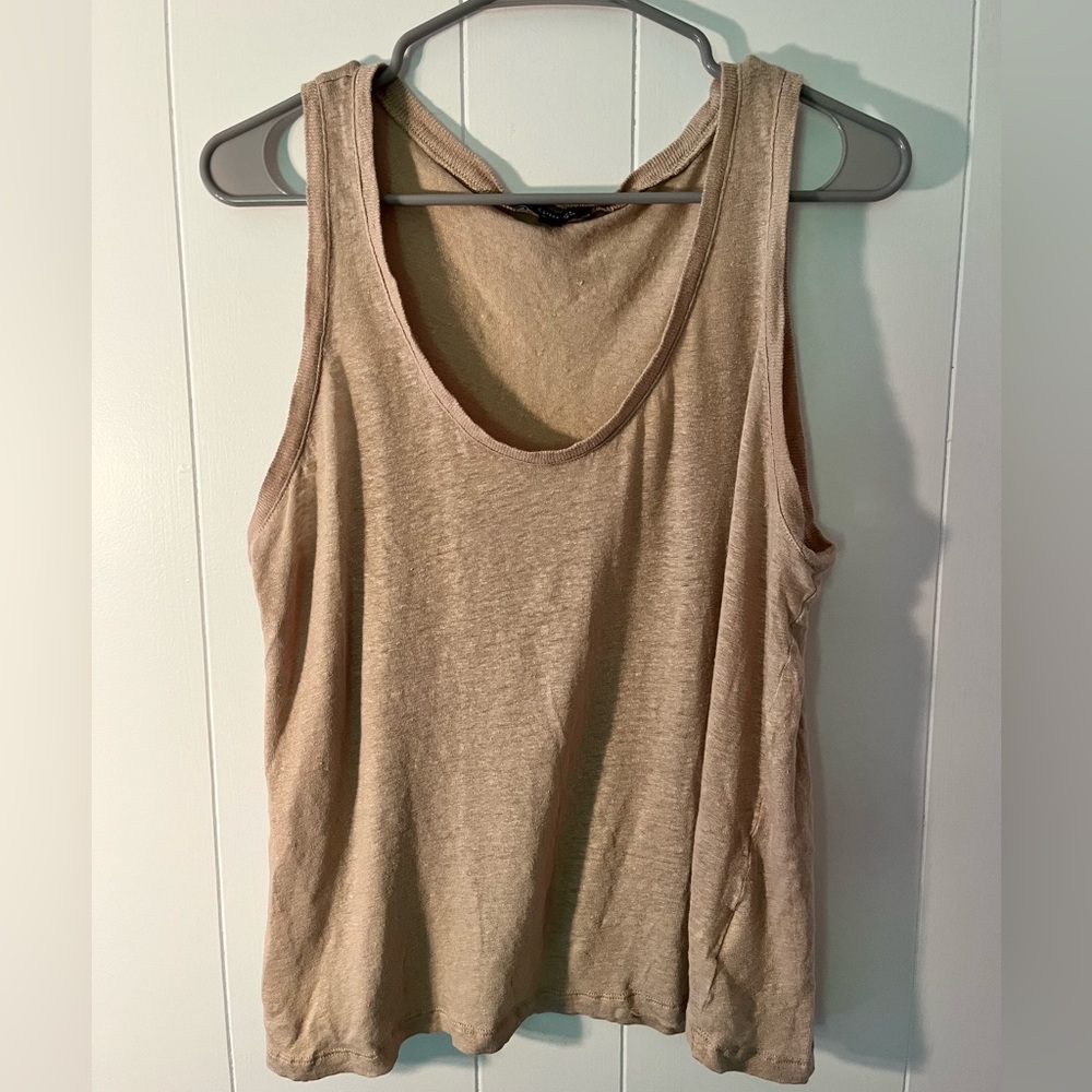 Linen tank